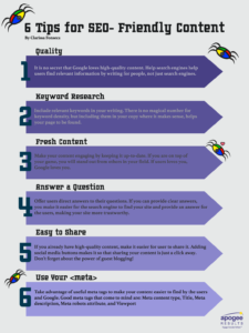 6 Tips to write better content (infographic)